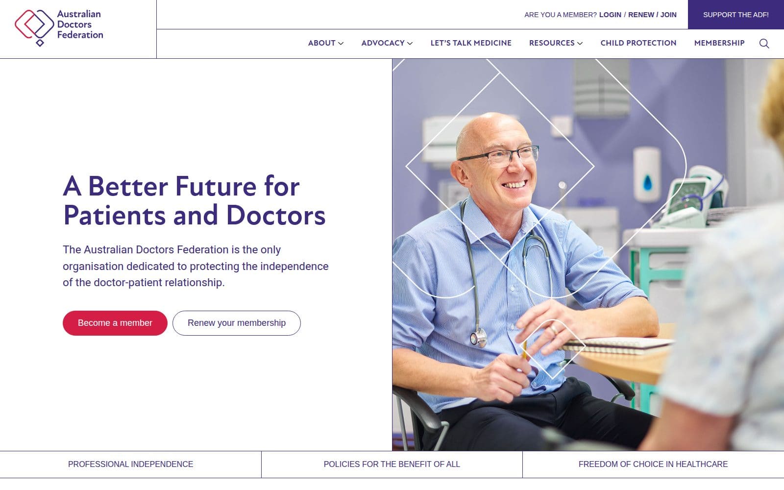 The ADF advocacy platform preview
