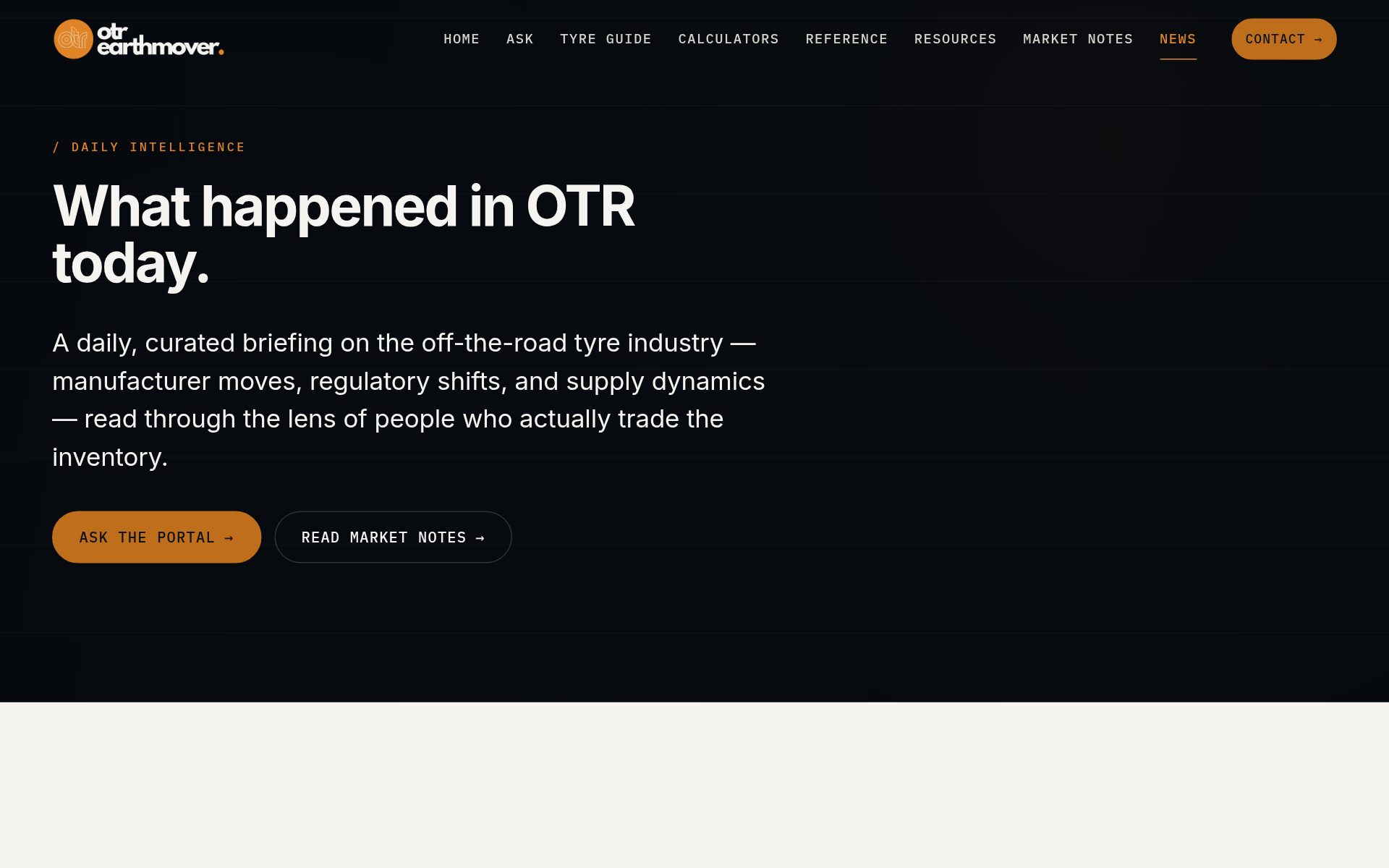 OTR Earthmover preview