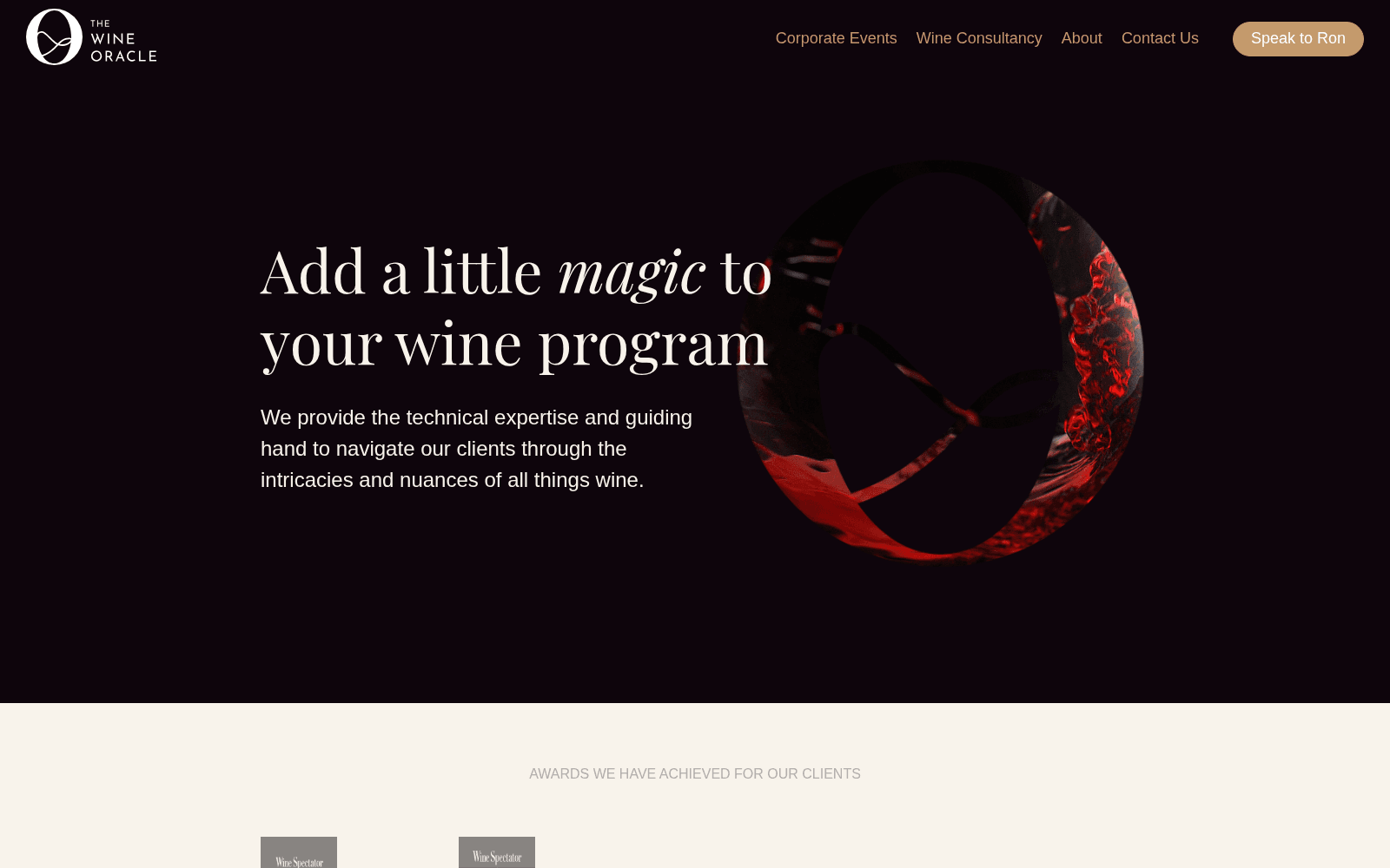 Events, courses and consultancy preview