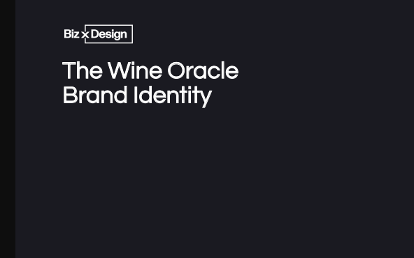 The Wine Oracle brand identity preview
